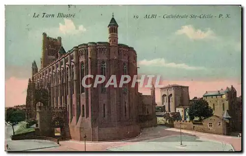 Cartes postales Le Tarn IIIustre Albi Cathedrale Ste Cecile