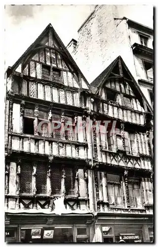 Cartes postales Caen Vieille Maison Rue Saint Pierre