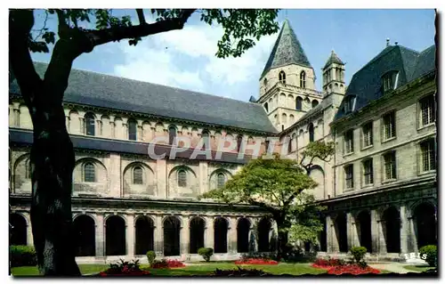 Cartes postales moderne Caen L Abbaye aux Hommes Le Cloitre