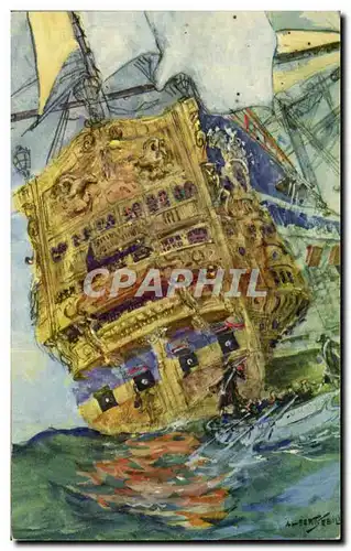 Cartes postales moderne Soleil Royal Louis XIV Bateau Voilier