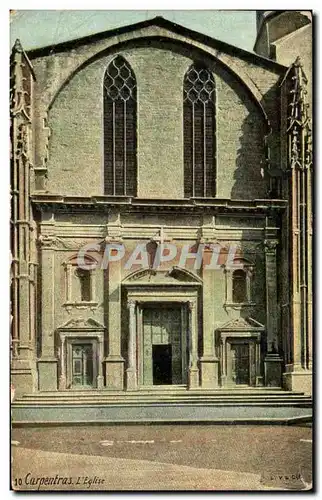 Cartes postales Carpentras L Eglise