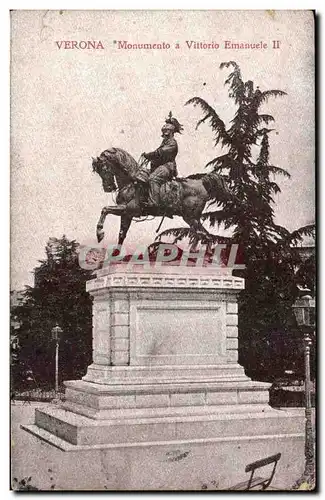 Cartes postales Verona Monumento a Vittorio Emanuele