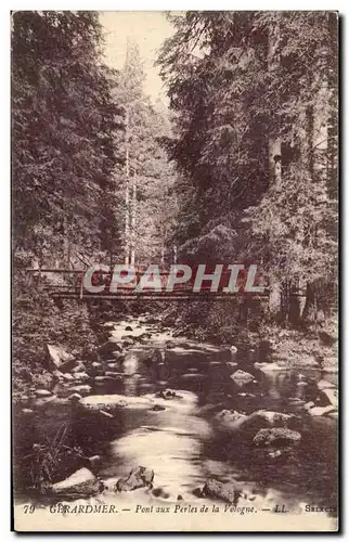 Cartes postales Gerardmer Pont aux Perles de la Vologne