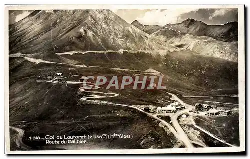 Cartes postales moderne Col du Lautaret Route du Galiibier