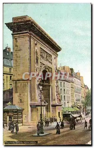 Cartes postales Paris Porte Saint Denis