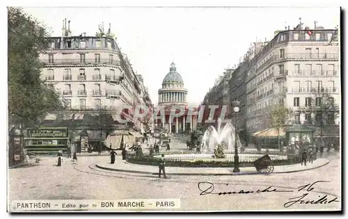 Cartes postales Pantheon Paris