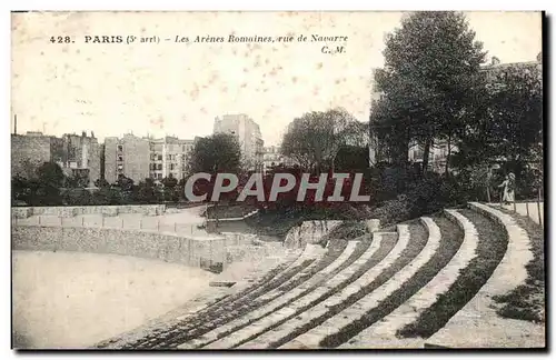 Ansichtskarte AK Paris Les Arenes Romaines rue de Navarre