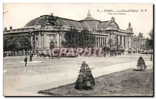 Ansichtskarte AK Paris Le Grand Palais The Great Palace Militaria Soldats