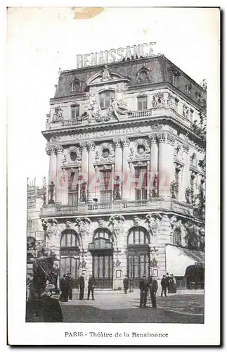 Cartes postales Paris Theatre de la Renaissance