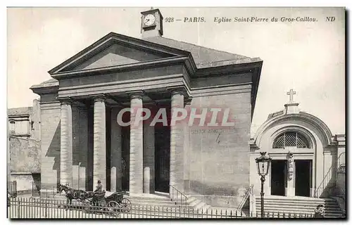 Cartes postales Paris Eglise Saint Pierre du Gros Caillou