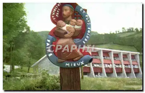 Moderne Karte Lourdes Cite Secours Saint Pierre Un des pavillons dortoirs