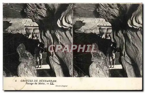 Cartes postales Grottes De Betharram Passage du Moine