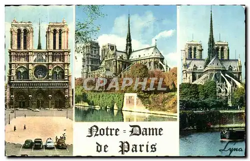 Cartes postales moderne Notre Dame de Paris