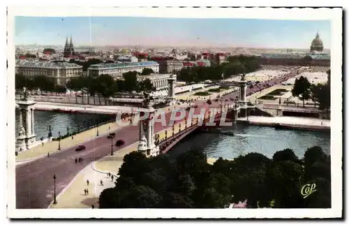 Cartes postales moderne Paris Le Pont Alexandre III et l Esplanade des Invalides