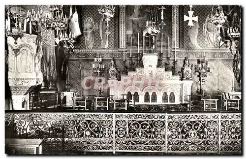 Moderne Karte Paray le Monial Interieur de la Chapelle du monastere de la Visitation Le maitre autel