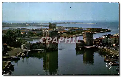 Moderne Karte La Rochelle L Entree du Port et les Deux Tours