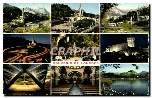 Cartes postales moderne Souvenir De Lourdes