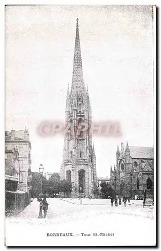 Cartes postales Bordeaux Tour St Michel