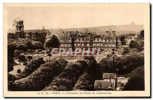 Cartes postales Paris Panorama du Palais du Luxembourg