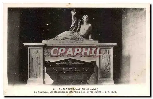 Cartes postales St Florent le Vieil Le Tombeau de Bonchamps
