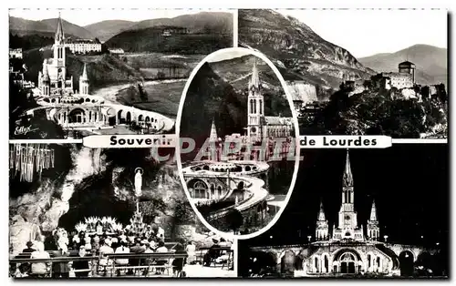 Cartes postales Souvenir de Lourdes