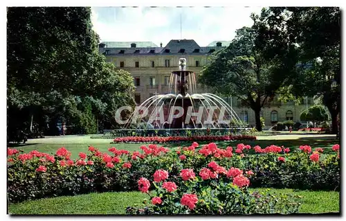 Cartes postales Geneve La Fontaine de la Promenade du Lac jardin anglais