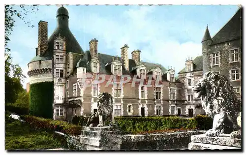 Cartes postales Bonnes Le Chateau de Touffou entre Chatellerault et Chauvigny Lion