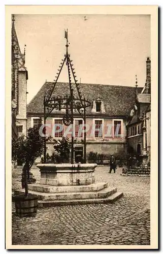 Cartes postales Beaune Hotel Dieu La cour d honneur