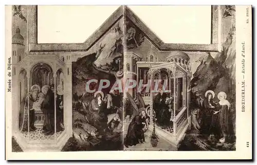 Cartes postales Broederlam Retable d autel