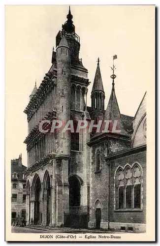 Cartes postales Dijon Eglise Notre Dame