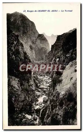 Cartes postales Gorges de Chabet Et Akra Le Torrent