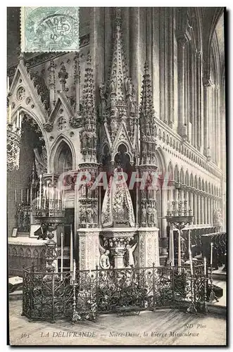 Cartes postales La Delivrande Notre Dame la Vierge Miraculeuse