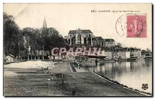 Cartes postales Auxerre Quartier Saint Germain