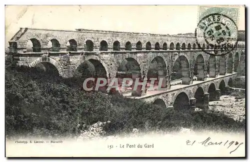 Cartes postales Le Pont du Gard