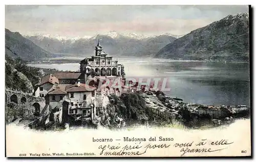 Cartes postales Locarno Madonna del Sasso Suisse