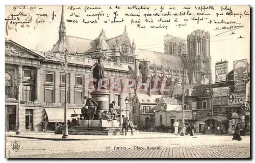 Cartes postales Reims Porte Royale