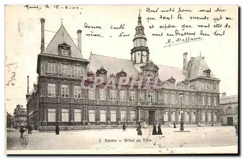 Cartes postales Reims Hotel de Ville