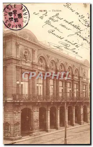 Cartes postales Reims Theatre