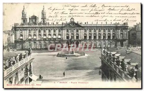 Cartes postales Nancy Plage Stanislas