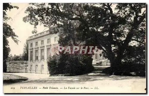 Ansichtskarte AK Versailles Petit Trianon La Facade sur le Parc