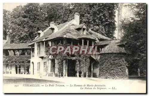 Ansichtskarte AK Versailles Le Petit Tranon Le Hameau de Marie Antoinette La Maison du Seigneur