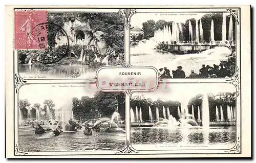 Cartes postales Souvenir De Versailles