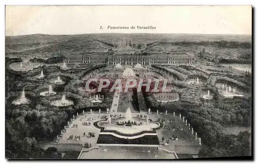 Cartes postales Panorama de Versailles