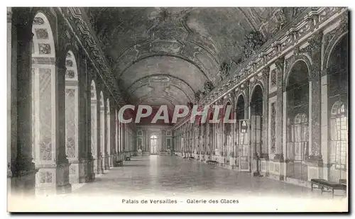 Cartes postales Palais de Versailles Galerie des Glaces