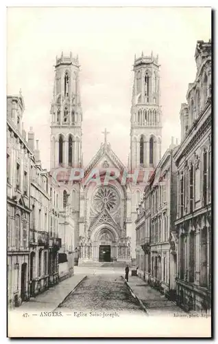 Cartes postales Angers Eglise Saint Joseph