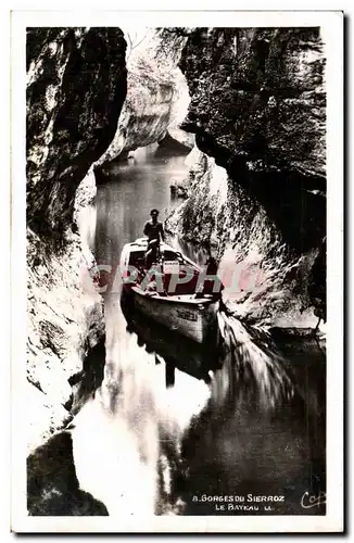 Cartes postales Gorges Du Sierroz Le Bateau