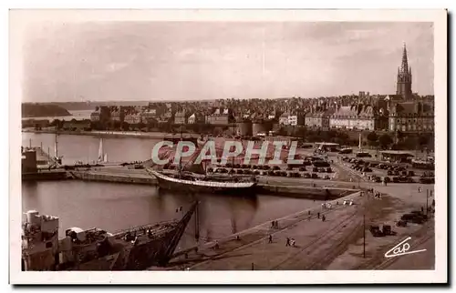 Ansichtskarte AK Saint Malo Les Bassins et la Ville Bateau