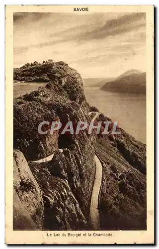 Cartes postales Savoie Le Lac du Bourget et la Chambolte