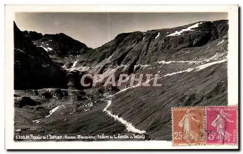 Cartes postales Route de l Iseran Vallon de la de la Senta et lacets