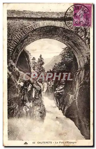 Cartes postales Cauterets Le Pont d Espagne